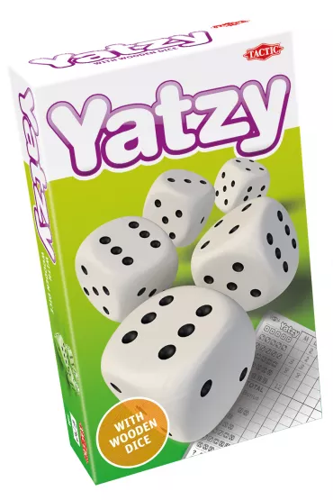 Yatzy - drewniane kostki (pod�u�na bez o��wka) Tactic