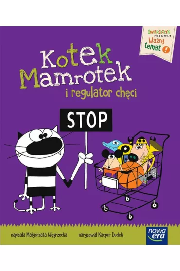 �wierszczyk podejmuje wa�ny temat. Kotek Mamrotek - Ma�gorzata W�grzecka, Kacper  Dudek