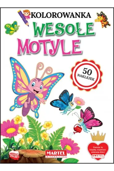 Kolorowanka Weso�e motyle - Zuzanna  P�uciennik