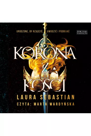 Audiobook CD MP3 Korona z ko�ci - Laura Sebastian