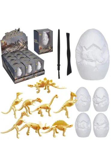 Wykopaliska paleontolog dinozaur w jajku Trifox