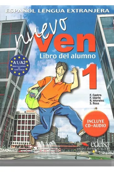 Nuevo Ven 1 podr�cznik + CD - Marin Fernando, Morales Reyes, Rosa Soledad, Francisca Castro Viudez