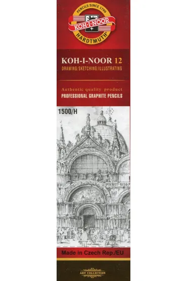 Koh-I-Noor O��wek grafitowy 1500/H 12 szt.