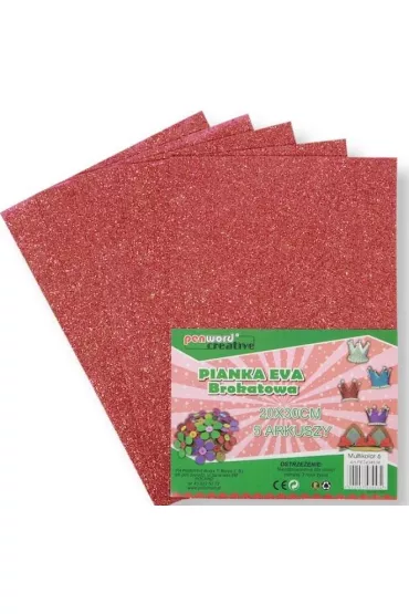 Penword Pianka multicolor brokat 6 20x30 cm