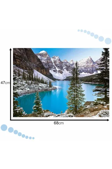 Puzzle 1000 el. Kanadyjskie jezioro Castorland