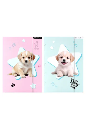 Teczka z gumk� A4 Doggy STARPAK 559706