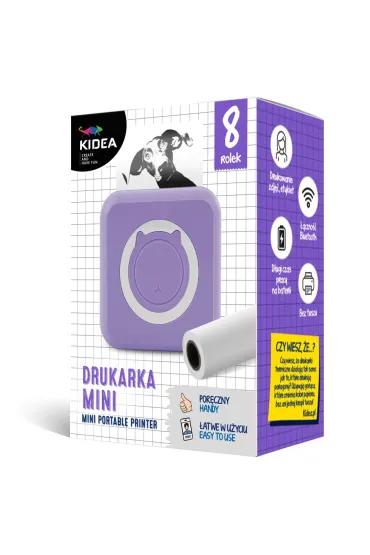 DRUKARKA TERMICZ BLUETOOTH 14X10X5 KIDEA A PUD Derform