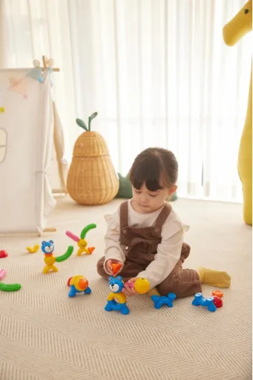 Magformers Stick-O Zestaw z nied�wiedziem 10el