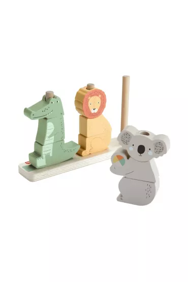 Fisher-Price. Drewniane zwierz�tka Uk�adaj i sortuj Mattel