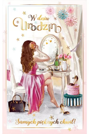 AbCard Kartka okoliczno�ciowa Urodziny ICG08