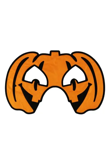 Ozdob Maska Dynia flokowana Halloween ARPEX KM5579DYN