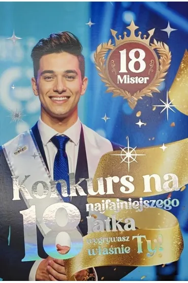 Yeku Karnet 6K z szarf� urodzinow�
