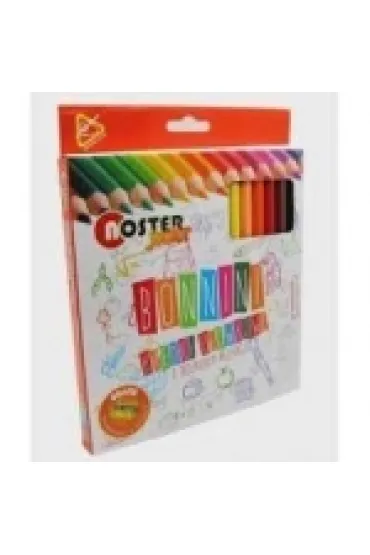 Kredki o��wkowe Noster Bonninijunior 12 kolor�w