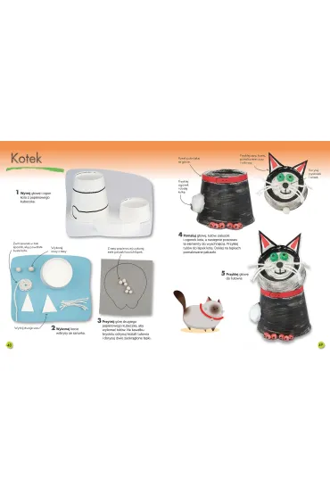 Ekosztuka z niby-�mieci. Proste pomys�y dla ma�ych artyst�w - Emily  Kington