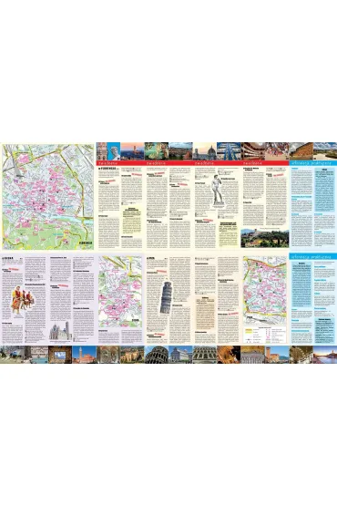 Toskania Florencja Siena Piza laminowany map&guide 2w1przewodnik i mapa - Kamila Kowalska