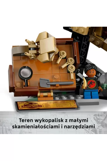 LEGO Jurassic World Szkielety dinozaurw: czaszka triceratopsa 76969