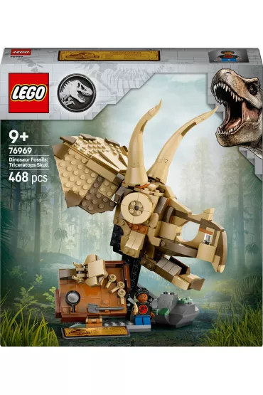 LEGO Jurassic World Szkielety dinozaurw: czaszka triceratopsa 76969