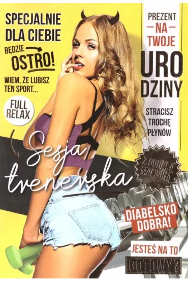 Kukartka Karnet B5 Q-154 Urodziny Gor�ca Malwina
