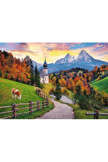 Puzzle 2000 Bawarskie Alpy jesieni� 27127 Trefl