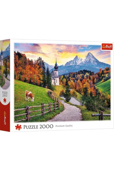 Puzzle 2000 Bawarskie Alpy jesieni� 27127 Trefl