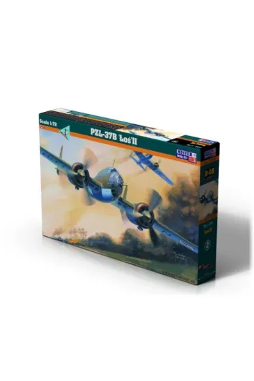 Model do sklejania - samolot P-37B �o� II 1:72 Zestaw farby + p�dzelek Olymp Aircraft