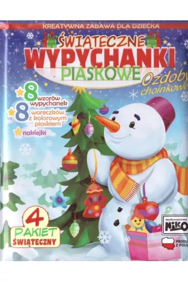 �wi�teczne wypychanki piaskowe Pakiet nr 4