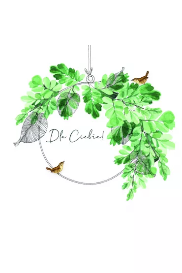 Clear Creations Karnet Swarovski kwadrat Dla Ciebie! CL4002_PO