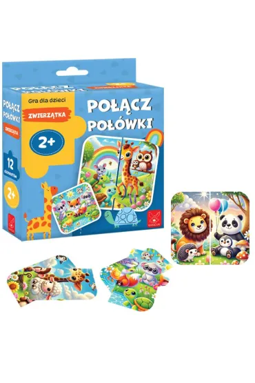 Puzzle Po��cz Po��wki. Zwierz�tka Kangur