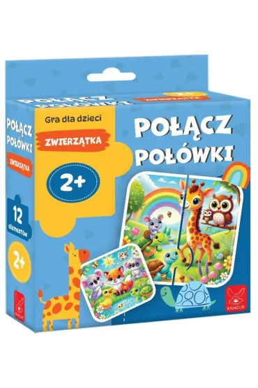Puzzle Po��cz Po��wki. Zwierz�tka Kangur
