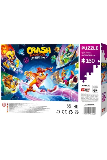Puzzle 160 el. Kids: Crash Bandicoot 4: It's About Time Good Loot