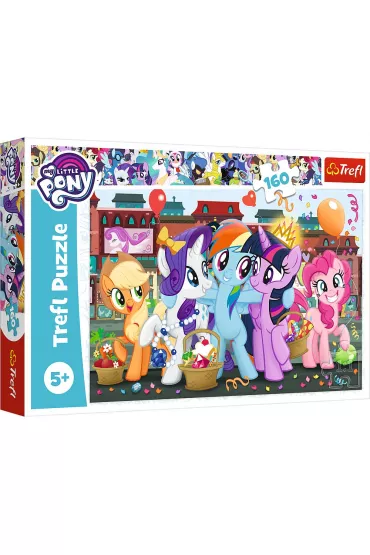Puzzle 160 el. Kucyki na zakupach. My Little Pony Trefl