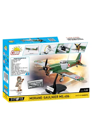 HC WWII Morane-Saulnier MS.406.Historical Collection 317 kl.