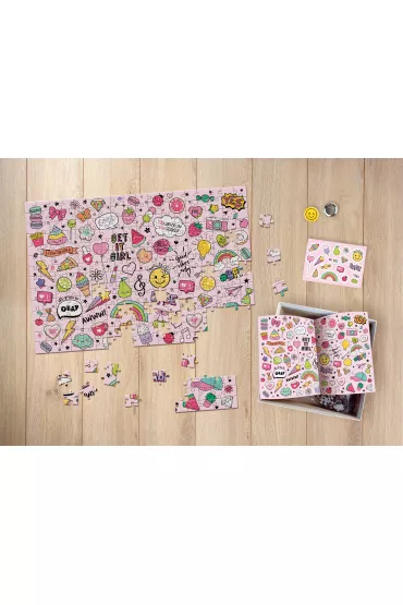 Puzzle 250 el. Kids Icons Interdruk