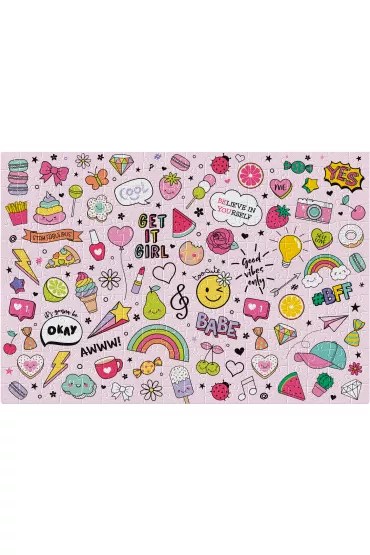 Puzzle 250 el. Kids Icons Interdruk
