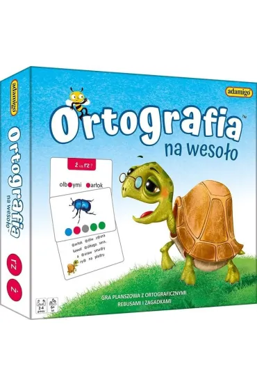 Gra Ortografia na weso�o - gra edukacyjna ADAMIGO 7981