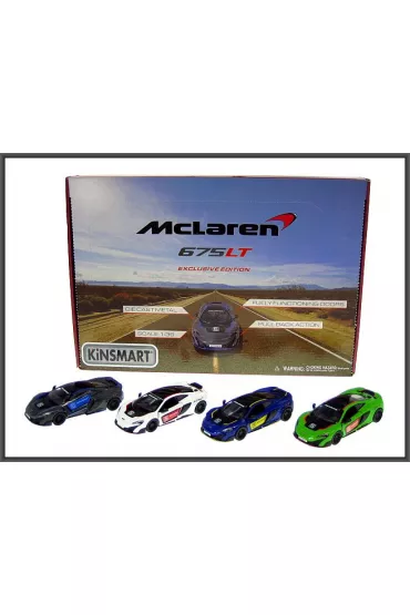 Auto osobowe metalowe 13cm McLaren 675 LT HXKT204 Hipo