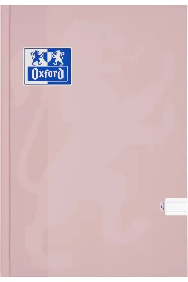 Oxford Brulion A5 touch pastel z marginesem linia 96 kartek