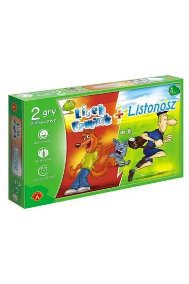 Listonosz. Lisek Urwisek