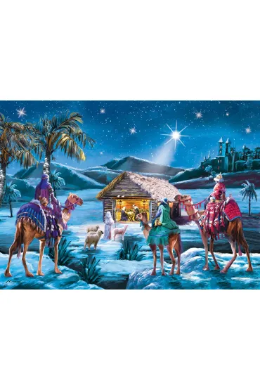 Puzzle 1000 Nativity-Three Kings Macneil 6000-6002 Eurographics