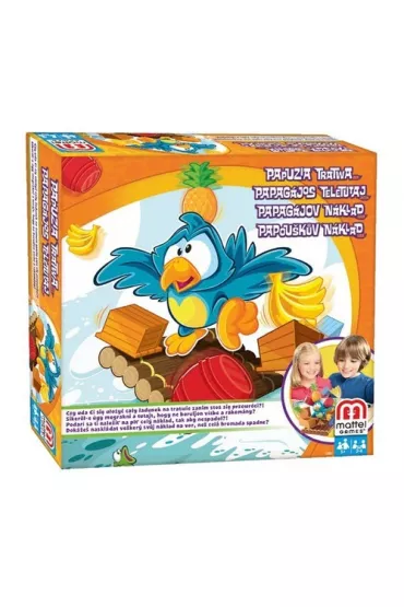 Papuzia tratwa Mattel