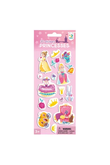 Dodo Naklejki 3D Princesses