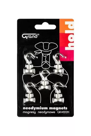 Grand Magnesy neodymowe z haczykiem 12mm