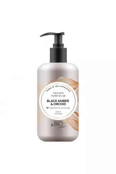 beBIO Ewa Chodakowska Home & Spa collection Naturalne myd�o do r�k w p�ynie Black Amber & Orchid 300 ml