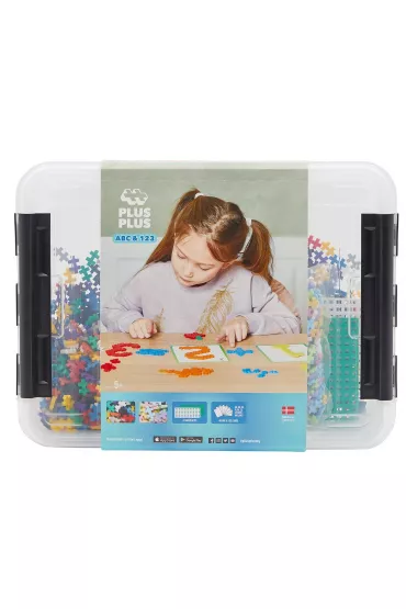 Klocki Plus - Plus Naucz Si� Budowa� Abc&123 2000el