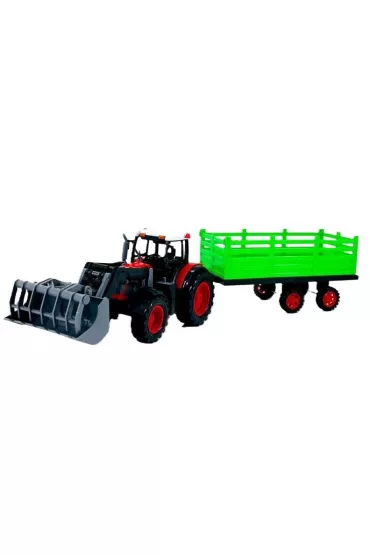 Traktor z turem i przyczep� na siano Toys Pawe� Wojda