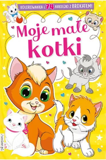 Moje ma�e kotki. Kolorowanka
