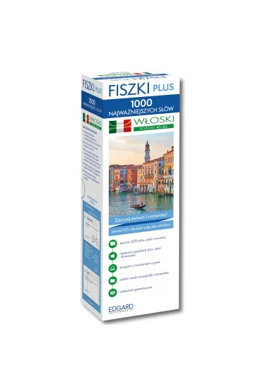 W�oski. Fiszki PLUS 1000 najwa�niejszych s��w
