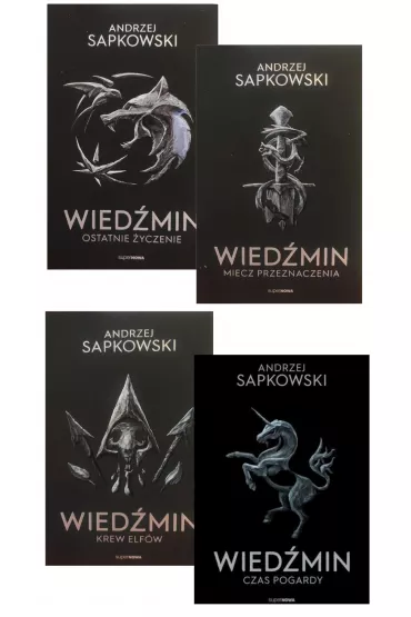 Pakiet Wiedmin. Tomy 1-8: Ostatnie yczenie, Miecz przeznaczenia, Krew elfw, Czas pogardy, Chrzest ognia, Wiea Jaskki, Pani Jeziora, Sezon burz - Andrzej Sapkowski