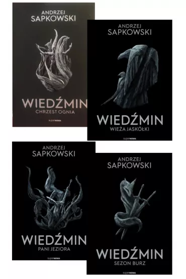 Pakiet Wiedmin. Tomy 1-8: Ostatnie yczenie, Miecz przeznaczenia, Krew elfw, Czas pogardy, Chrzest ognia, Wiea Jaskki, Pani Jeziora, Sezon burz - Andrzej Sapkowski