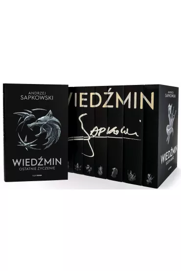 Pakiet Wiedmin. Tomy 1-8: Ostatnie yczenie, Miecz przeznaczenia, Krew elfw, Czas pogardy, Chrzest ognia, Wiea Jaskki, Pani Jeziora, Sezon burz - Andrzej Sapkowski